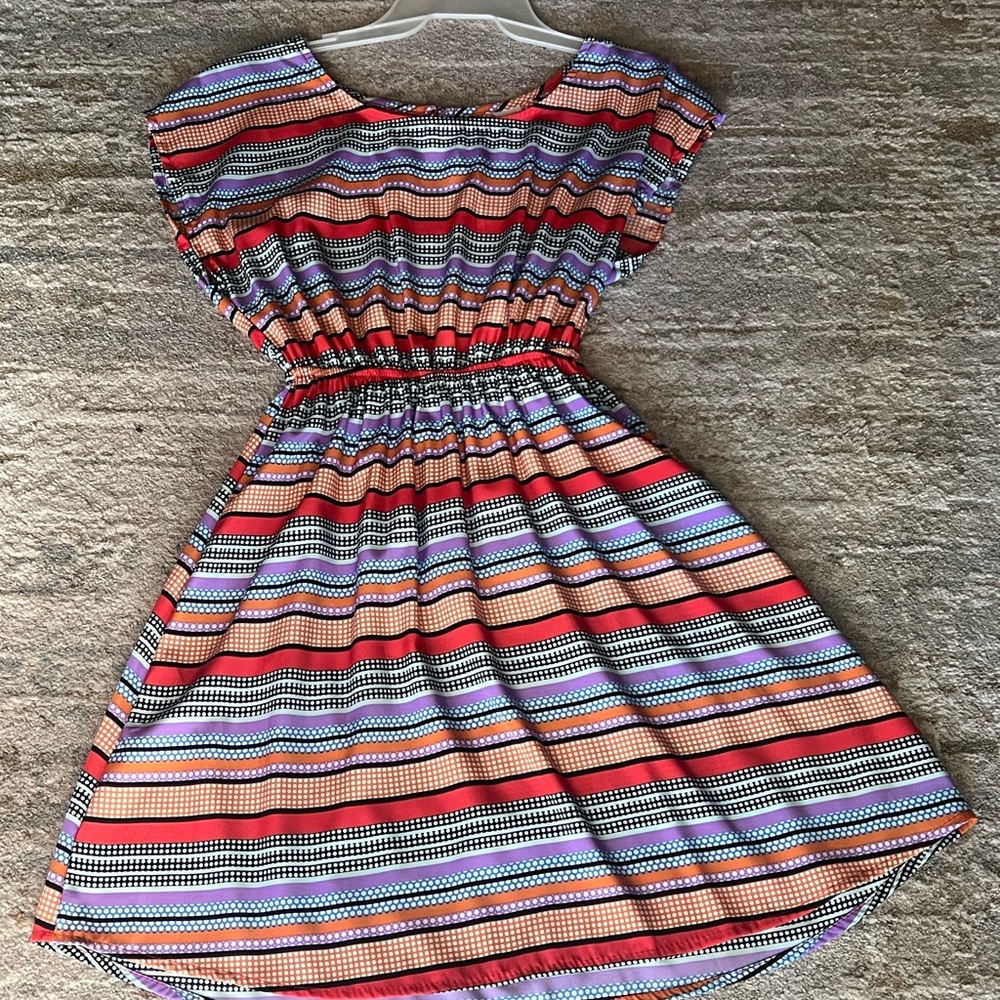 Colorful Striped Dress